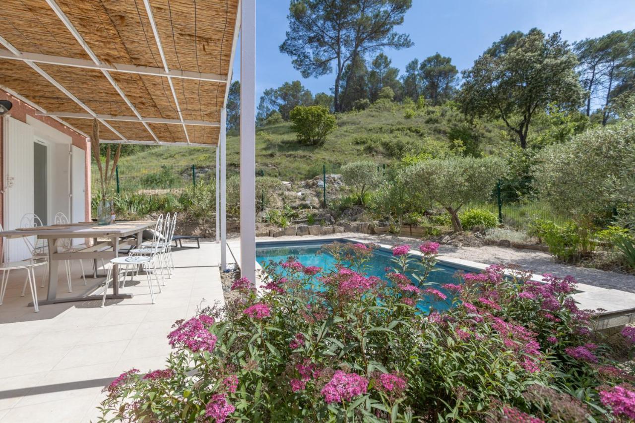 Petit Paradis Garrigue Villa Moulezan ภายนอก รูปภาพ